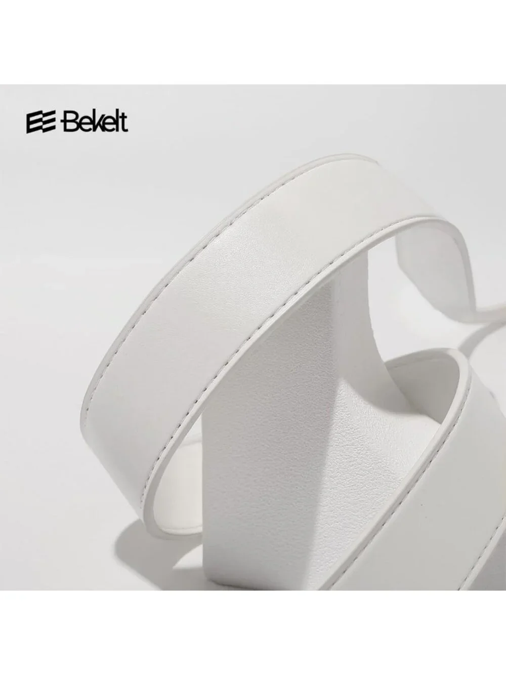 Stylish Leather Tie Belt for Women - Wrap Cinch Knotted Skinny Rope Belt for